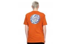 SANTA CRUZ Eclipse Dot - Copper - T-shirt (dos)