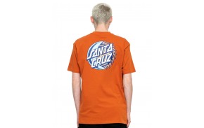 SANTA CRUZ Eclipse Dot - Copper - T-shirt (dos)