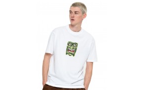 T-shirt Santa Cruz Blanc Roskopp Face Front