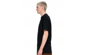 T-Shirt manches courtes SANTA CRUZ noir Roskopp (côté)