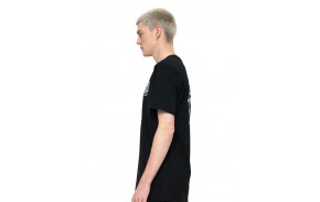 T-shirt SANTA CRUZ pour hommes noir Alive Dot (côté)