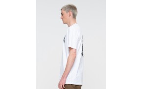 SANTA CRUZ Alive Hand - Blanc - T-shirt (côté)