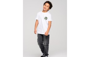 SANTA CRUZ Youth Yin Yang Dot - Blanc - T-shirt Enfant (Kids)