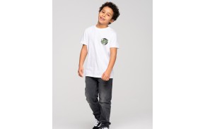 SANTA CRUZ Youth Yin Yang Dot - Blanc - T-shirt Enfant (Kids)