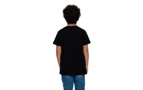 SANTA CRUZ Youth Flamed Not A Dot Front - Noir - T-shirt Enfant (dos)