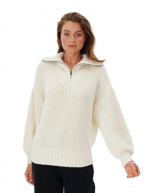 Pull Over Acrylic Zippé RIP CURL pour femmes