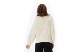 RIP CURL Seeker 1/4 Zip - Bone - Pull (dos)