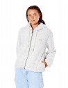 RIP CURL Dark and Stormy - Off White - Zip Throuch Fleece