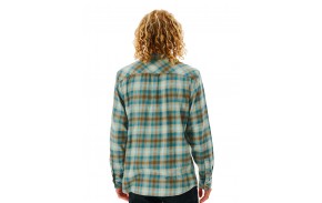 RIP CURL Salt Water Culture Flannel - Mint - Chemise (dos)