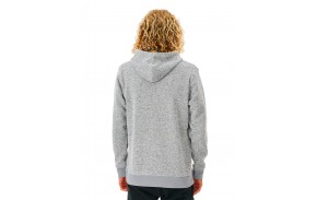 RIP CURL Crescent - Grey Marle - Sweat à capuche (dos)