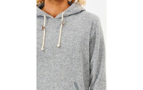 RIP CURL Crescent - Grey Marle - Sweat à capuche (logo)