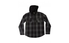 Chemise à carreau à capuche DC Shoes pour hommes