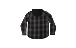 DC SHOES Ruckus ED - Black - Chemise à capuche (dos)