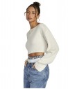 RVCA x Stella Maxwell Raw - Pristine - Cropped Sweater