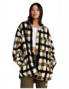 RVCA Birdie Shacket- Pirate Black - Flannel Jacket