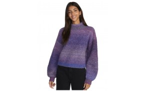 Pull col roulé pour femmes RVCA Dream Cycle Lavender