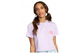 RVCA Happy Daisy - Lavender- Women Pocket Tee