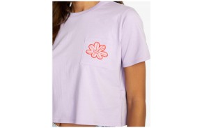 RVCA Happy Daisy - Lavender- T-shirt (logo)