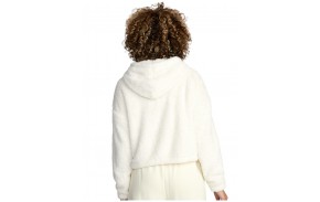 RVCA Fuzzy Zip - Cloud - Sweat à capuche (femme)