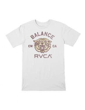 RVCA Squadron - Blanc - T-shirt Enfants