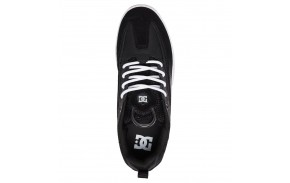 Chaussures de skate DC Shoes Legacy Slim Noir - dessus
