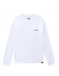 DICKIES Loretto - White - Long sleeves T-shirt
