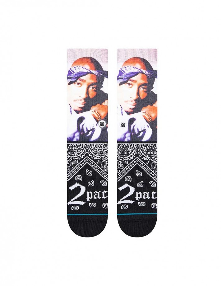 STANCE Makaveli - Black - Socks (tupac)