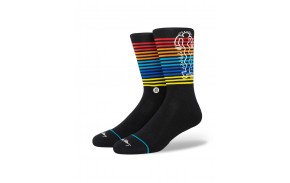 STANCE Wiggles - Black - Socks (Keith Haring)