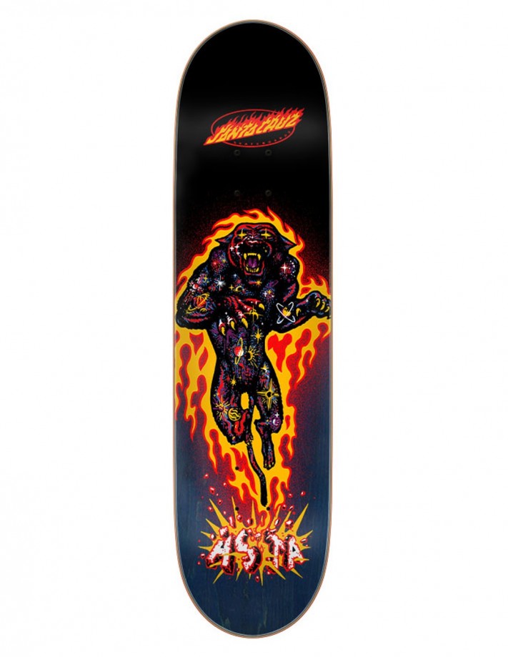 SANTA CRUZ Asta Cosmic Cat VX 8.0" - Skateboard Deck