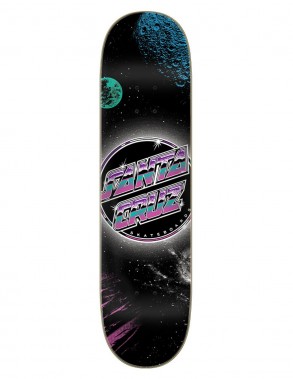 SANTA CRUZ Chrome Dot Space Everslick 8.0" - Plateau de Skateboard