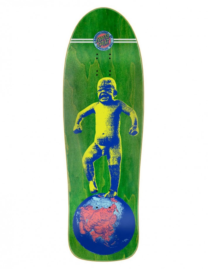 SANTA CRUZ Reissue Salba Baby Stomper 10.09" - Plateau de skateboard Oldschool