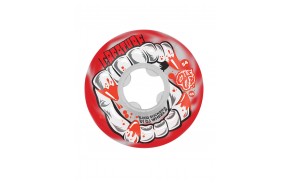 OJ WHEELS DNA Curbsuckers 54mm 95a - Red Clear Swirl - Roues de skate