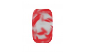 OJ WHEELS DNA Curbsuckers 54mm 95a - Red Clear Swirl - Roues de skate (shape)