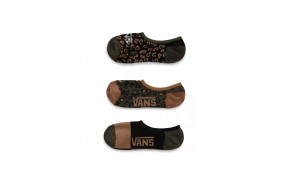 VANS Flower Cat Canoodle - Grape Leaf - Pack de 3 Socquettes