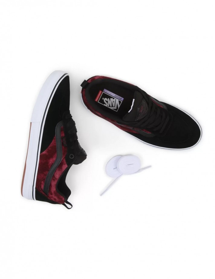 VANS Skate Kyle Walker Corduroy - Tie Dye/Black/White - Chaussures de skate (paire)