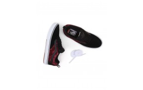 VANS Skate Kyle Walker Corduroy - Tie Dye/Black/White - Chaussures de skate (paire)