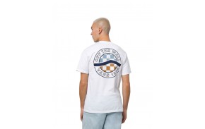 VANS Circle Sidestripe - White - T-shirt (dos)