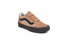 VANS Old Skool Party Glitter Black Gold Damenschuhe