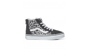 VANS SK8-Hi Zip Snow Leopard - Asphalt - Zapatillas para mujeres (côté)