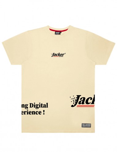 JACKER Digital Love - Beige - T-shirt