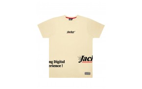 JACKER Digital Love - Beige - T-shirt