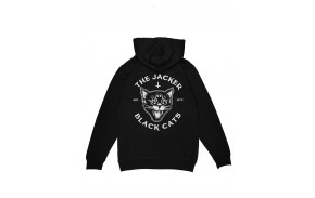 JACKER Black Cats - Black - Hoodie Sweatshirt (back)