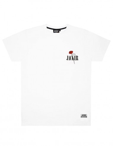 JACKER Holy Roses - Blanc - T-shirt
