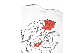JACKER Holy Roses - Blanc - T-shirt (logo)