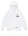 JACKER Holy Roses - Weiß - Sweatshirt mit Kapuze