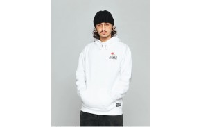 JACKER Holy Roses - Blanc - Sweat à capuche (homme)