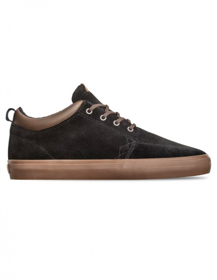 GLOBE GS Chukka - Black/Suede/Tobacco - Shoes