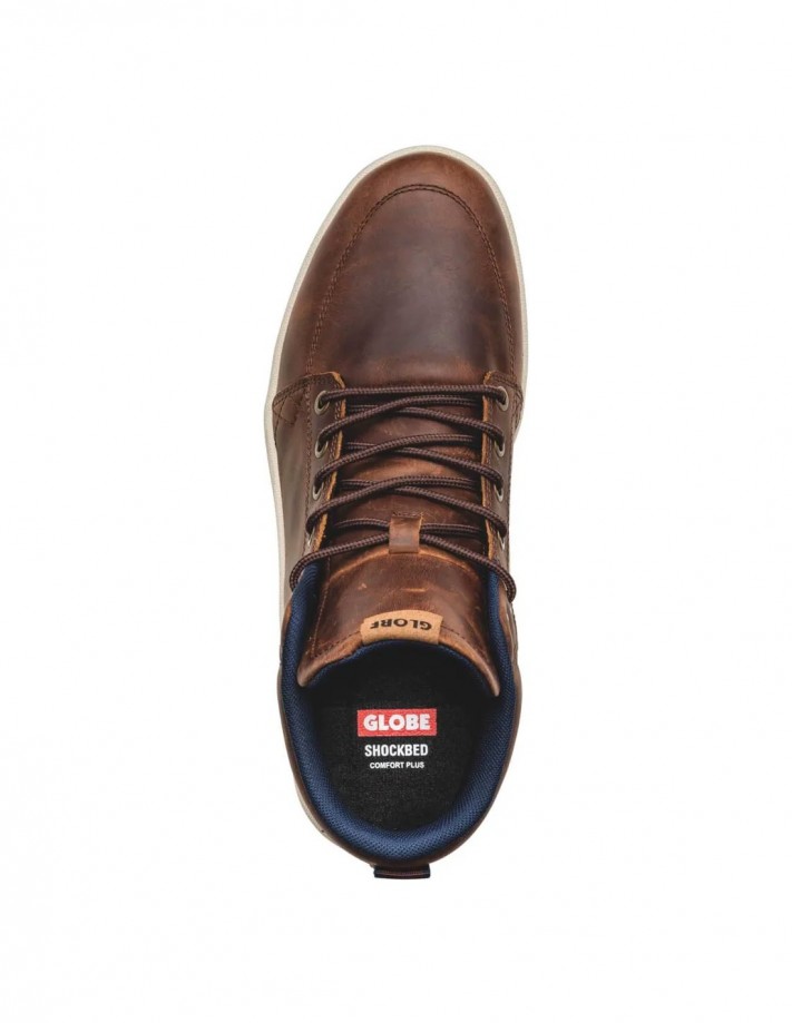 GLOBE GS Boot - Brown Leather - Chaussures