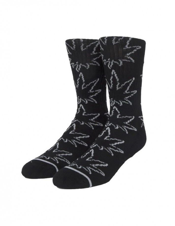 HUF Always Open Plantlife - Noir - Chaussettes