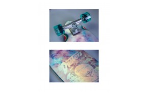 DUSTERS Chrome 37" Holographic - Longboard (details)